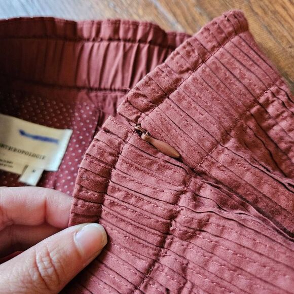 NWT Anthropologie Eula Pintucked Skirt - Picture 6 of 9